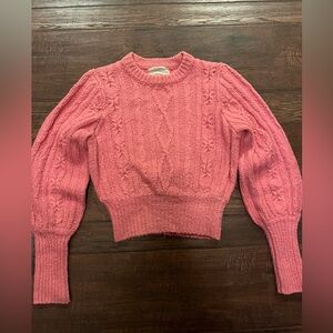 Urban Outfitters Crop Cableknit Sweater